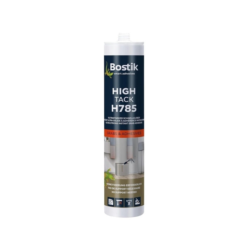 Stiprūs klijai Bostik HIGH TACK H785 white